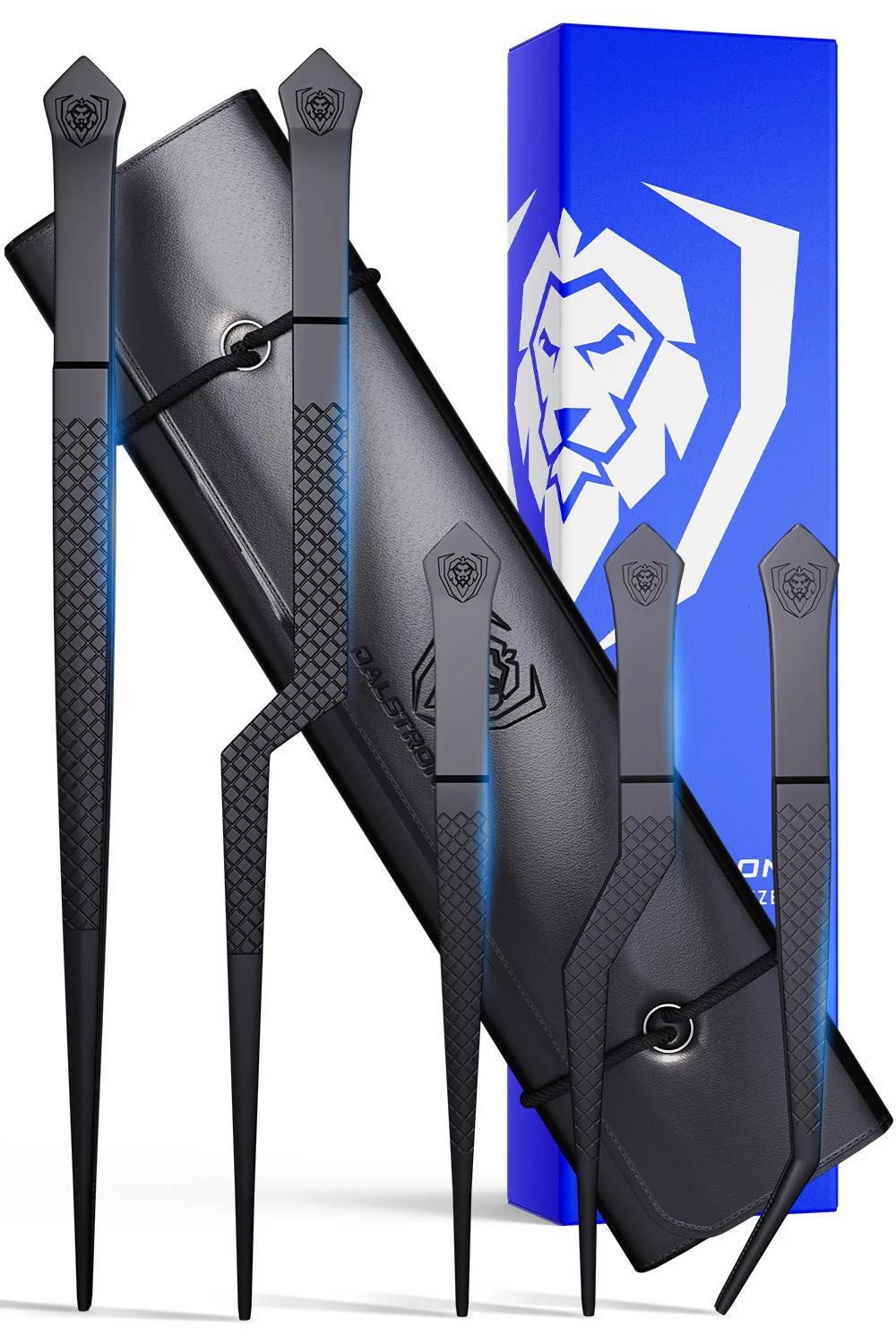 5 Piece Plating Tweezers Set | Professional | Dalstrong ©