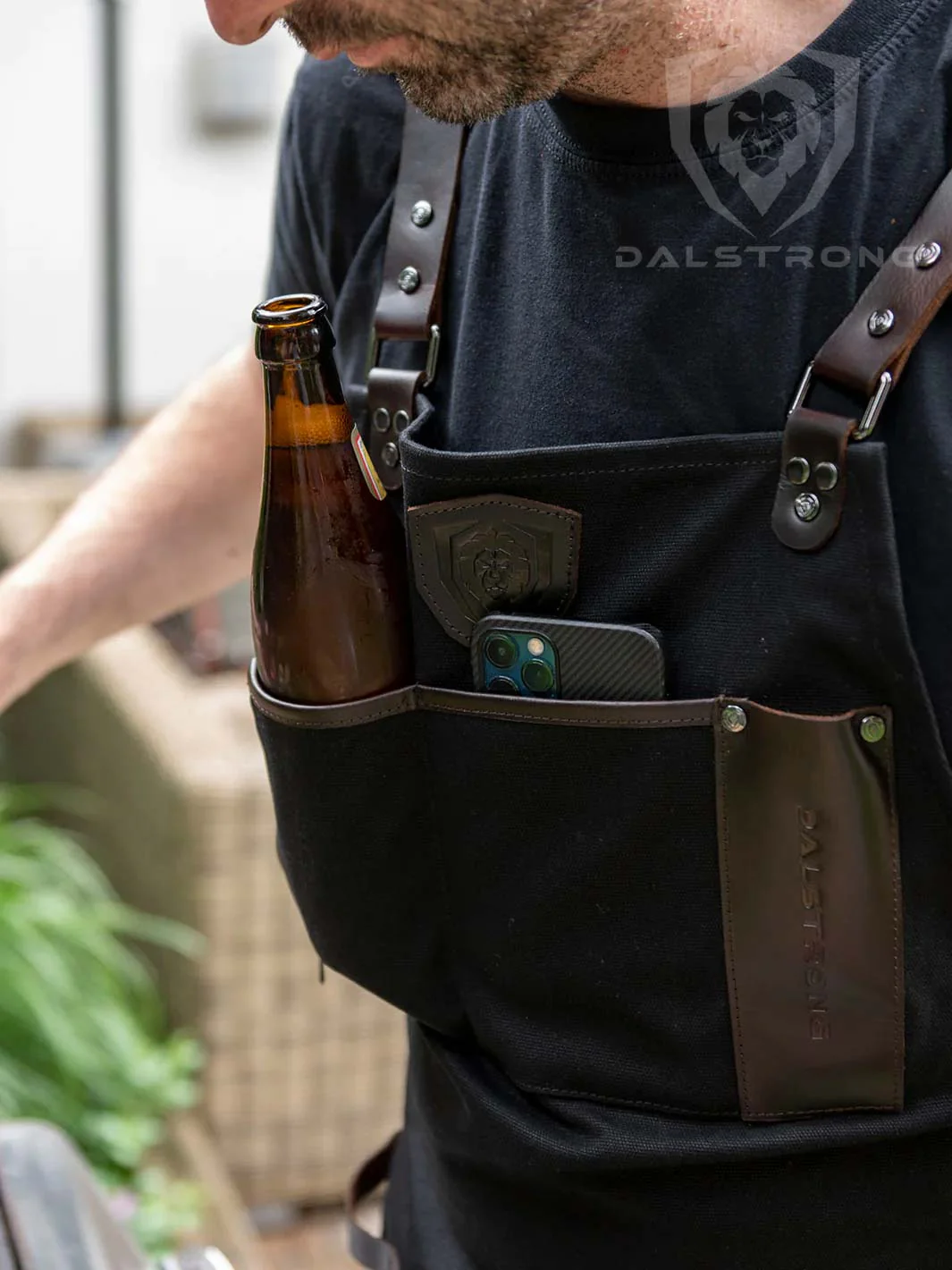 BBQ Apron |  Heavy-Duty Waxed Canvas | Professional Chef's Kitchen Apron | Dalstrong © - Image 9