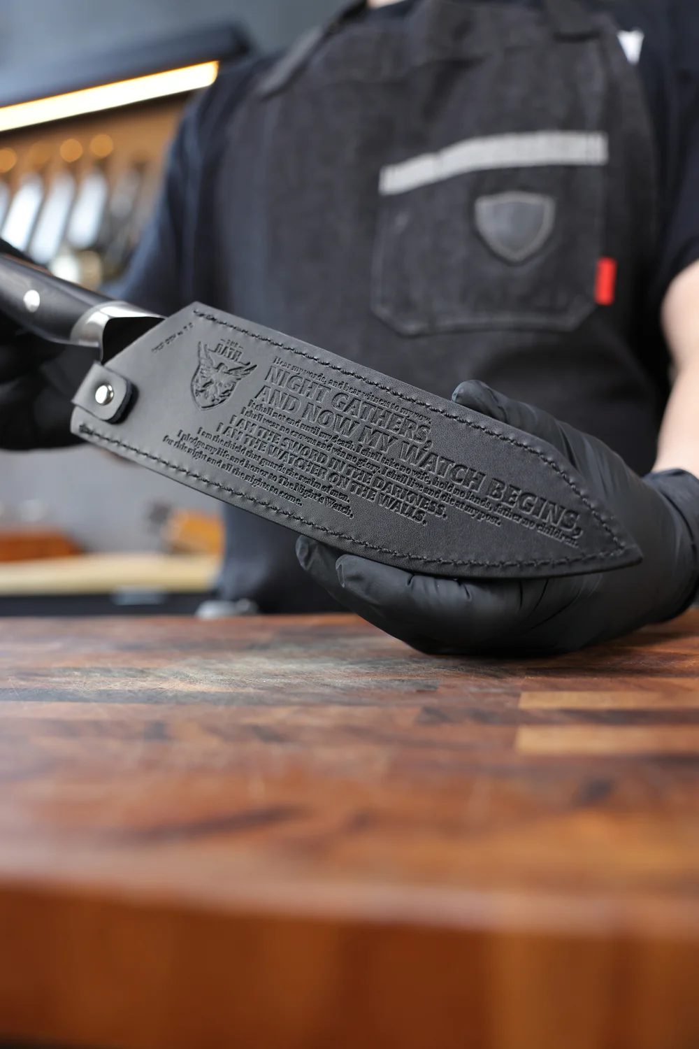 Chef Knife 8" | Game of Thrones™ Edition | Night's Watch™ | Dalstrong © - Image 15