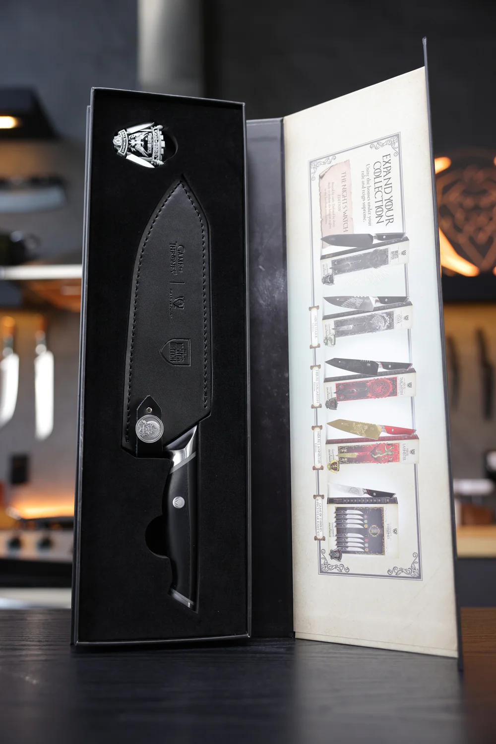 Chef Knife 8" | Game of Thrones™ Edition | Night's Watch™ | Dalstrong © - Image 6