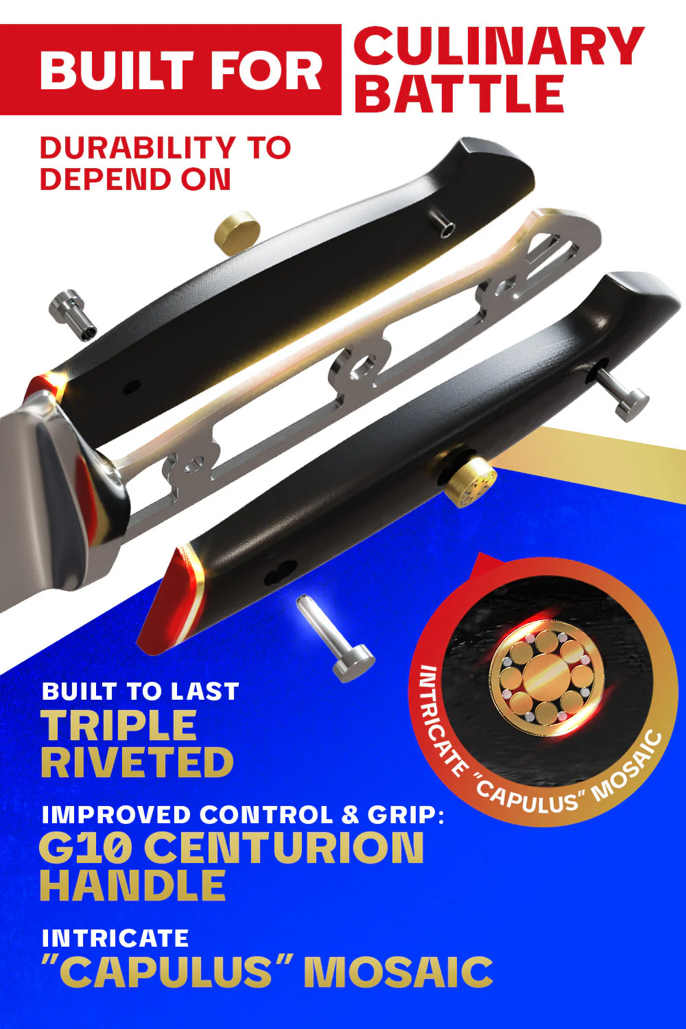 Fillet Knife 7" | Flexible | Centurion Series | Dalstrong © - Image 3