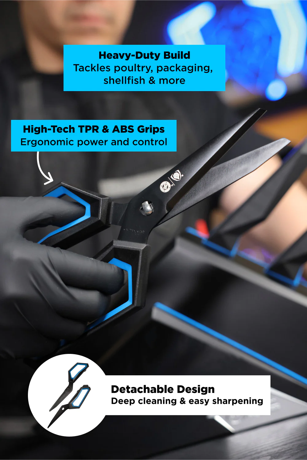 Kitchen Scissors | Batman™ Edition | Dalstrong © - Image 4