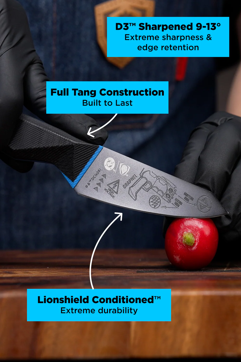 Knife Block Set 4-Piece | Batman™ Edition | Dalstrong © - Image 5