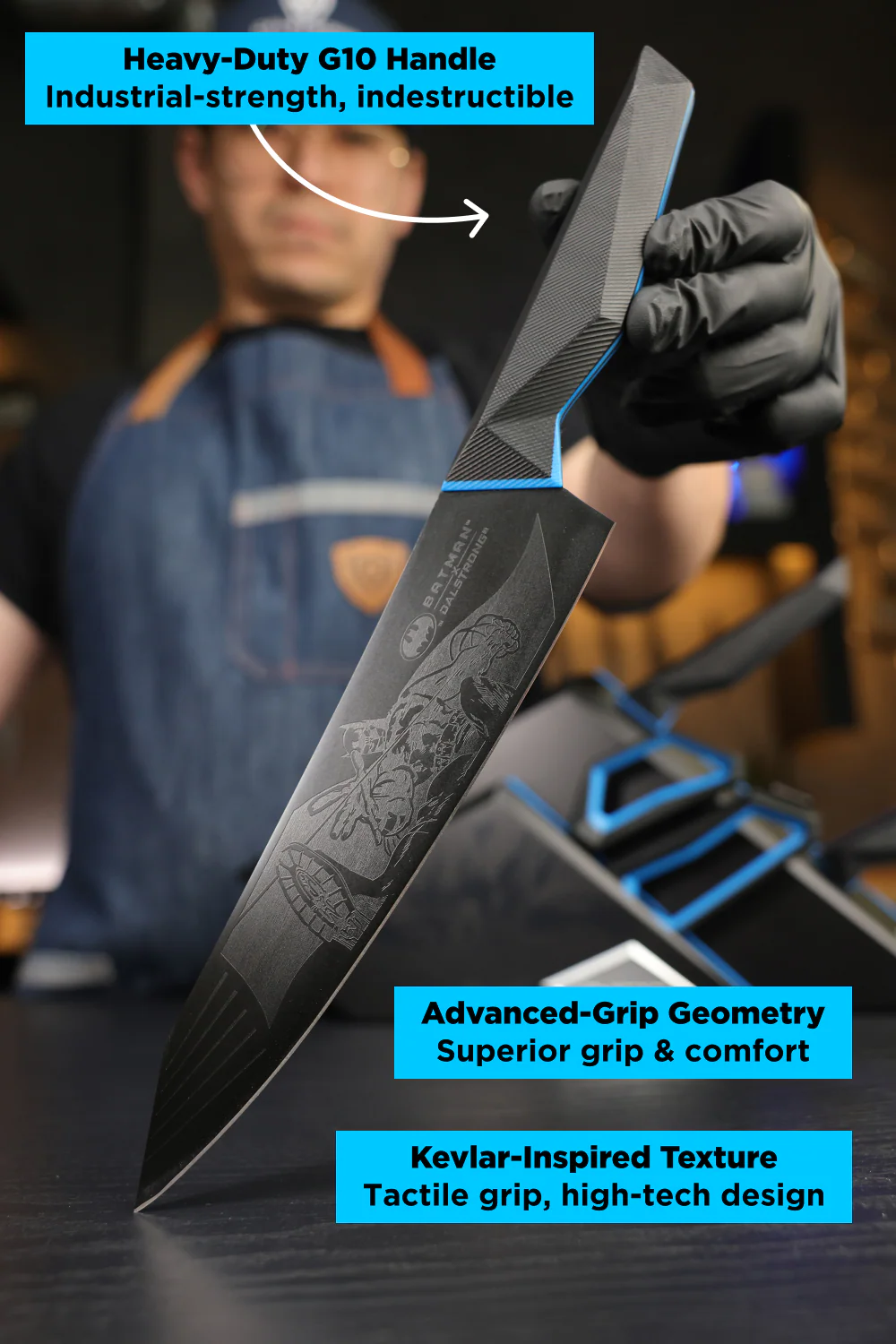 Knife Block Set 4-Piece | Batman™ Edition | Dalstrong © - Image 7