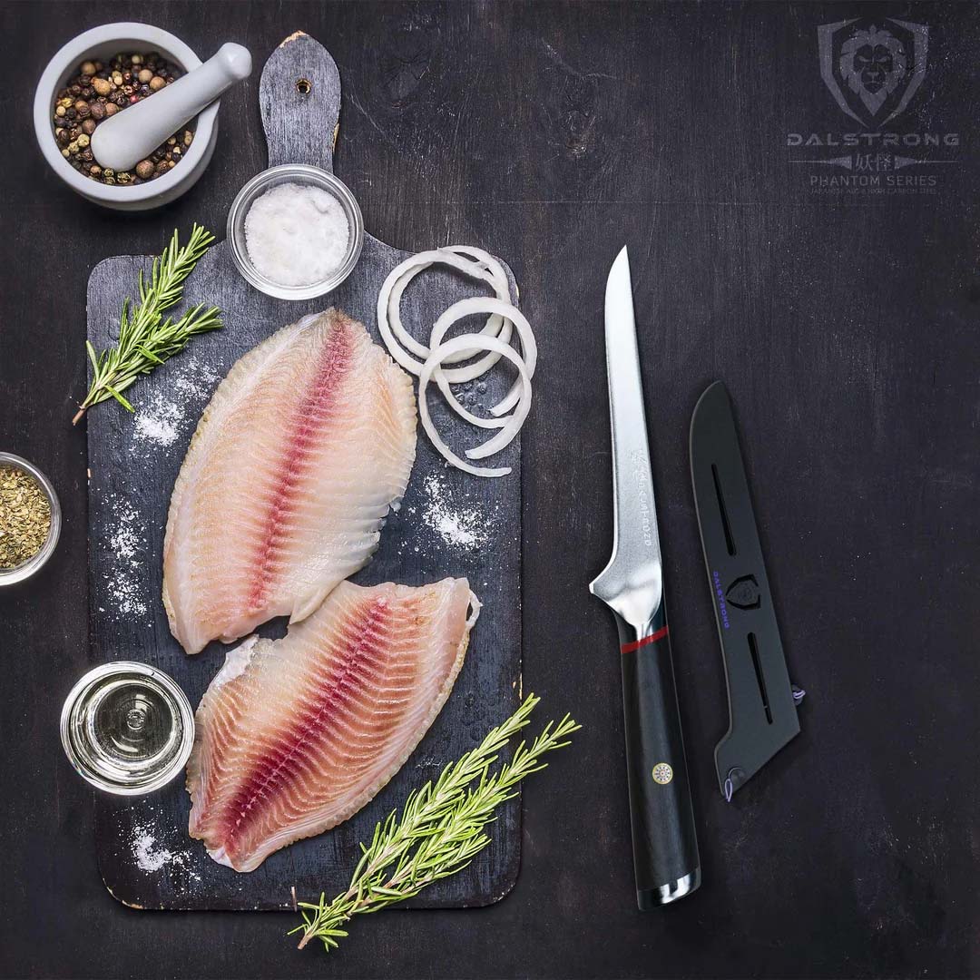 Straight-Edged Boning Knife 6" | Phantom Series | Dalstrong © - Image 8