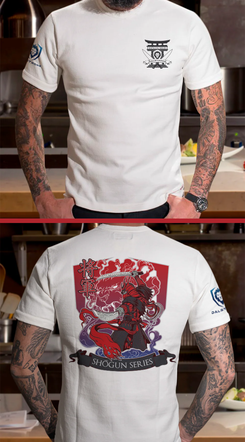 The Shogun Series Blades Up Tee - Image 3