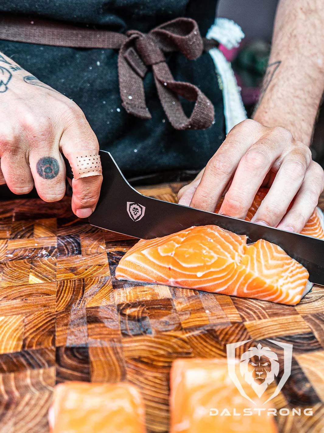 Slicing & Carving Knife 12" | Offset Blade | Shadow Black Series | NSF Certified | Dalstrong © - Image 2