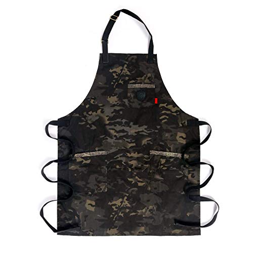 The Kitchen Rambo | Dark Camo Professional Chef's Kitchen Apron | Dalstrong © - Image 4