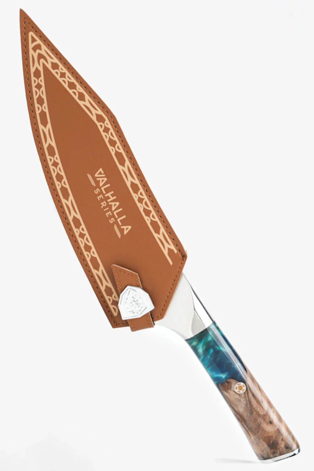The Valhalla Series Bundle | 8" Chef Knife + 8" Chef & Crixus Hybrid Knife - Image 11
